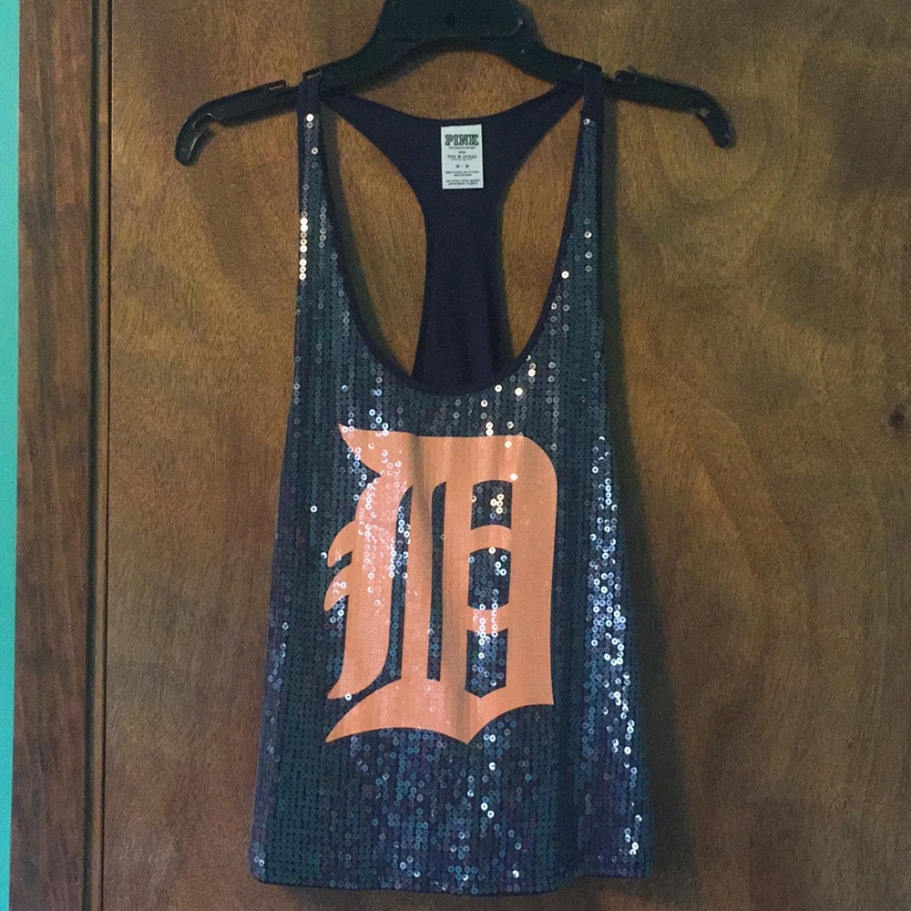 PINK Detroit Tigers tank top